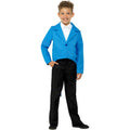Rokkostuum Dirigent Blauw Kind