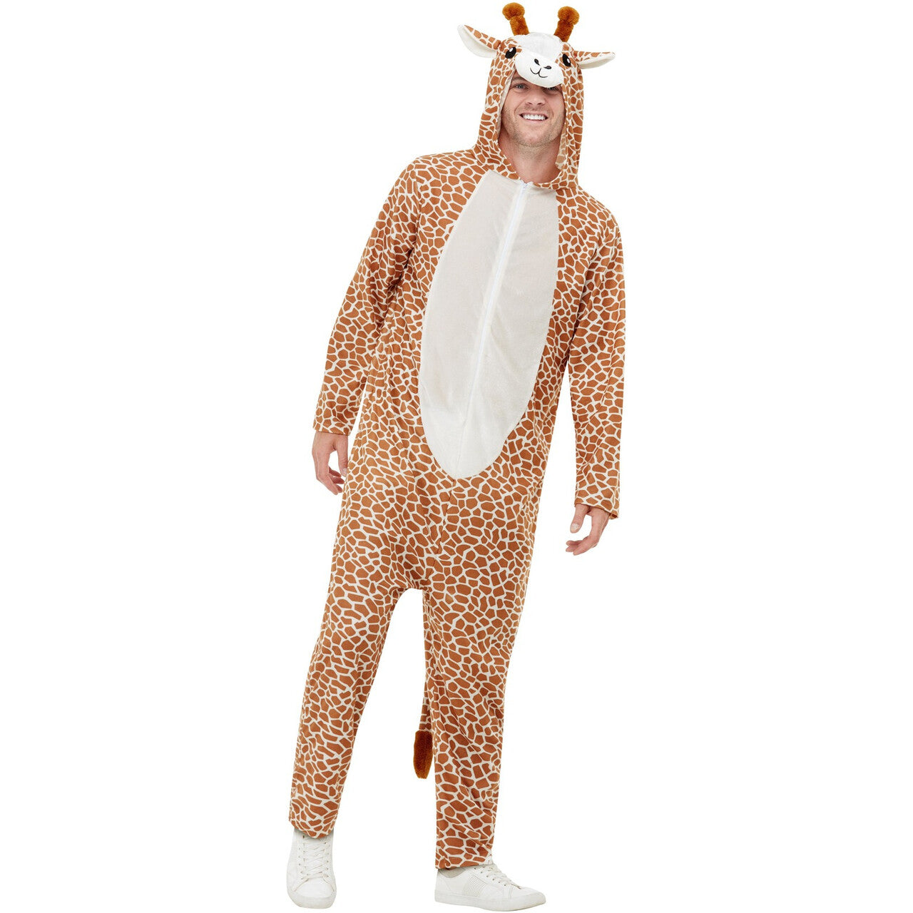 Op deze afbeelding zie je een Kostuums, van het merk Smiffy's. Giraffe Savanne Afrika Kostuum