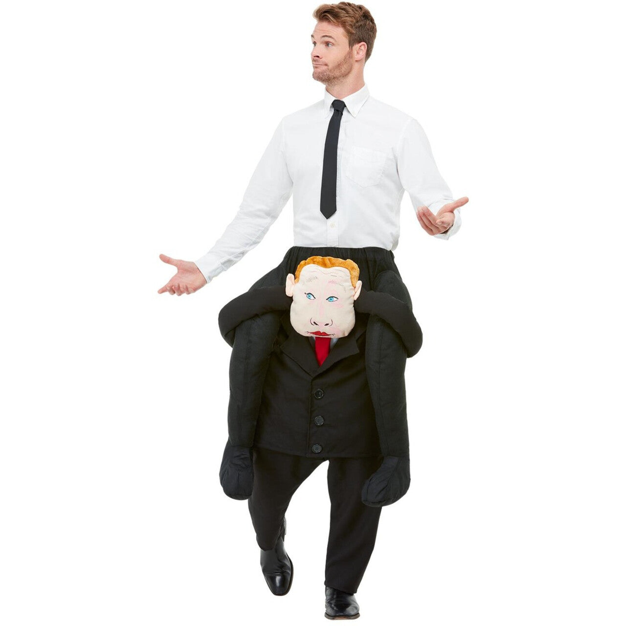 Op deze afbeelding zie je een Kostuums, van het merk Smiffy's. Op De Rug Van President Poetin Kostuum