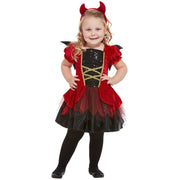 Op deze afbeelding zie je een Kostuums, van het merk Smiffy's. Echt Niet Enge Halloween Duivel Meisje Kostuum