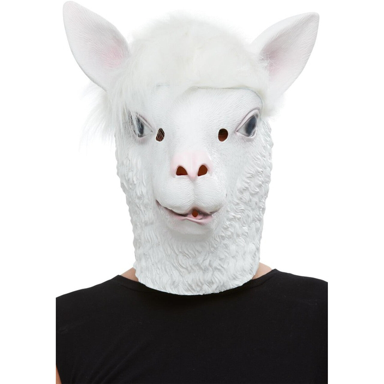 Op deze afbeelding zie je een Accessoires, van het merk Smiffy's. Masker Spugende Lama