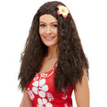 Hawaii Pruik Met Tropische Bloem