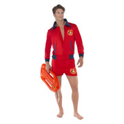 Op deze afbeelding zie je een Kostuums, van het merk Smiffy's. Baywatch Lifeguard Mitch Man Kostuum