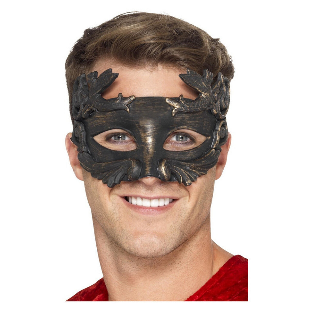 Op deze afbeelding zie je een Accessoires, van het merk Smiffy's. Warrior God Strijder Masker