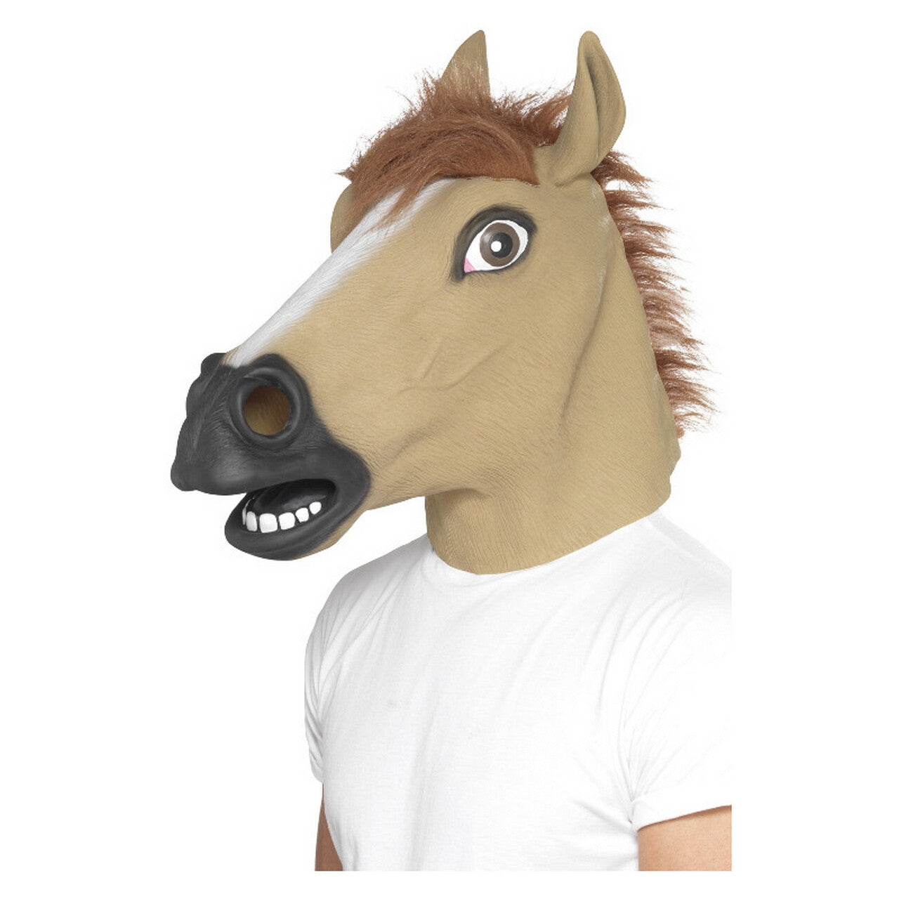 Op deze afbeelding zie je een Accessoires, van het merk Smiffy's. Hi Hi Hi Hengst Masker Paard