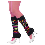 Op deze afbeelding zie je een Accessoires, van het merk Smiffy's. Felgekleurde Beenwarmers Jaren 80 Chainy