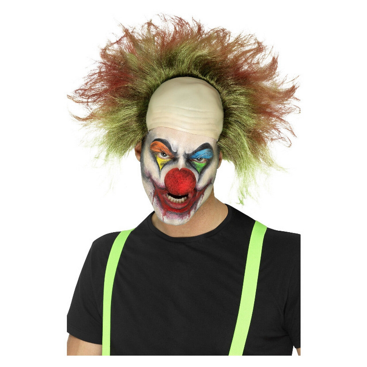 Op deze afbeelding zie je een Accessoires, van het merk Smiffy's. Gekke Professor Clown Elektrisch Haar Pruik
