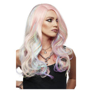 Op deze afbeelding zie je een Accessoires, van het merk Smiffy's. Unicorn Dream Pruik