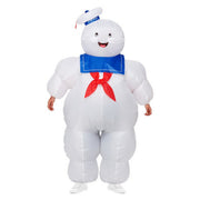 Op deze afbeelding zie je een Kostuums, van het merk Smiffy's. Ghostbusters Inflatable Stay Puft Michelin Mannetje Kostuum
