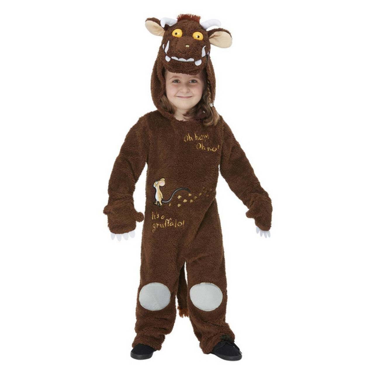 Op deze afbeelding zie je een Kostuums, van het merk Smiffy's. De Vriendelijke Gruffalo Deluxe Kind Kostuum