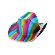 Op deze afbeelding zie je een Accessoires, van het merk Smiffy's. Led Licht Op Cowboy Hoed Regenboogrijk