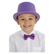 Op deze afbeelding zie je een Accessoires, van het merk Smiffy's. Paarse Deftige Hoed Kind Showman