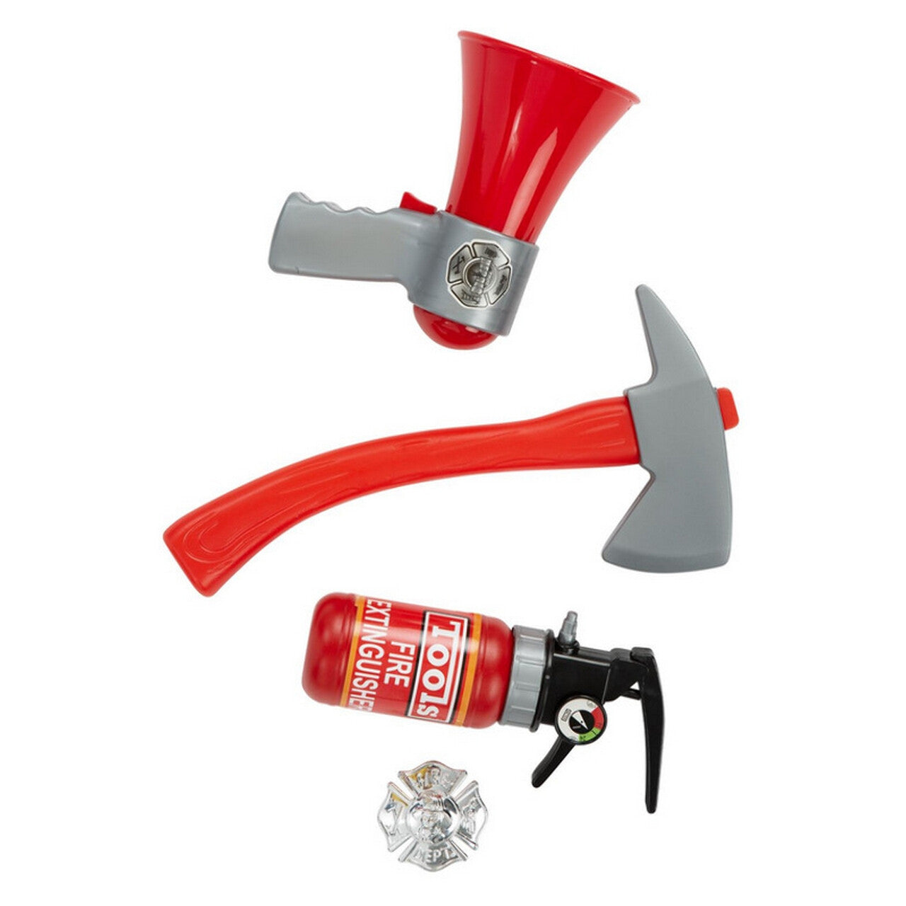 Op deze afbeelding zie je een Accessoires, van het merk Smiffy's. Brandweerjongen Set On Fire