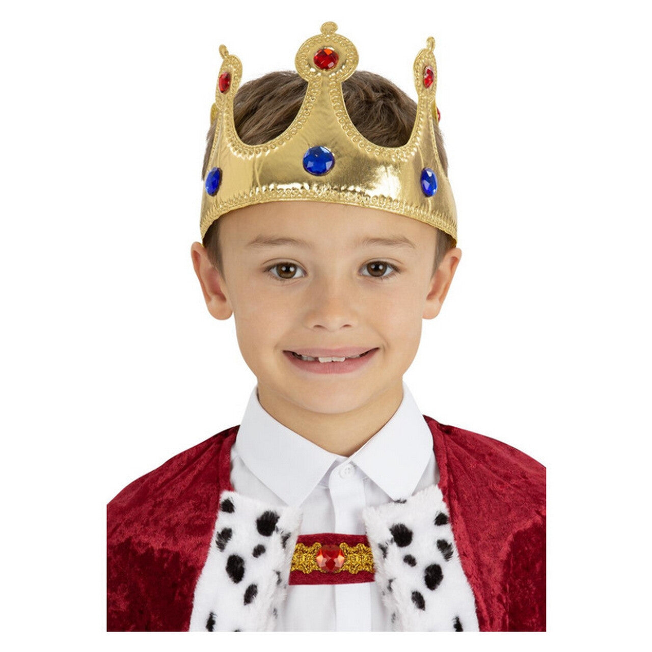Op deze afbeelding zie je een Accessoires, van het merk Smiffy's. Kroon Van King Kidsland Kind