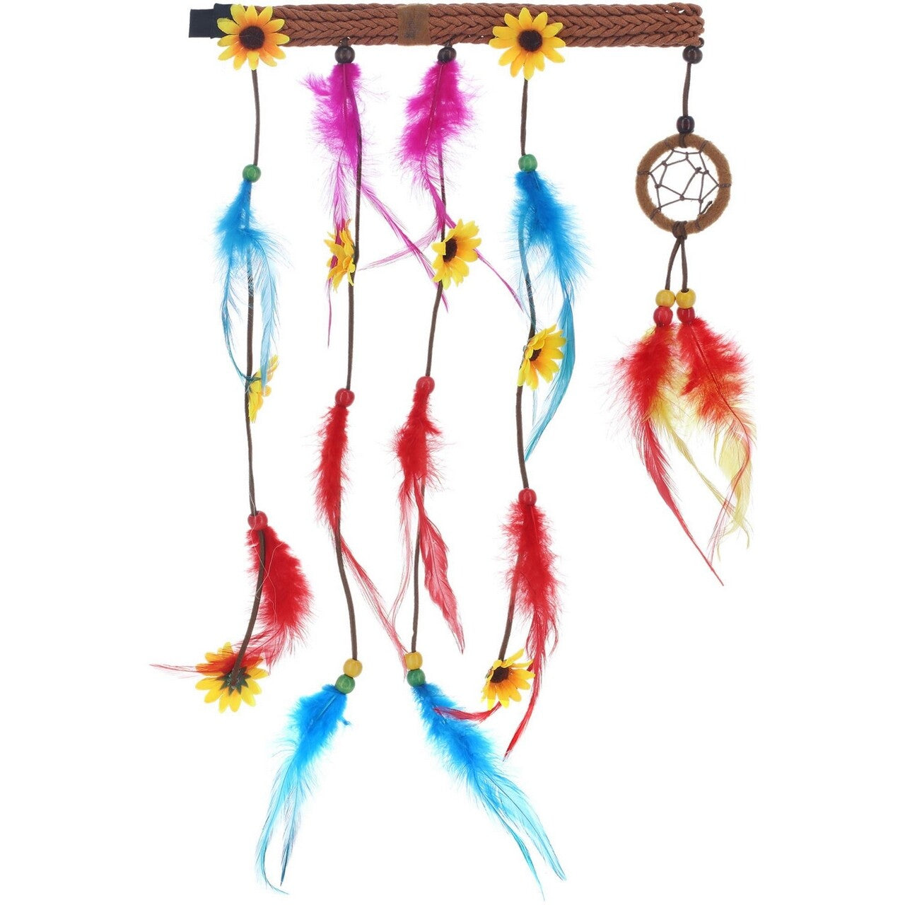 Op deze afbeelding zie je een Accessoires, van het merk Smiffy's. Hoofdversiering Dream Catcher
