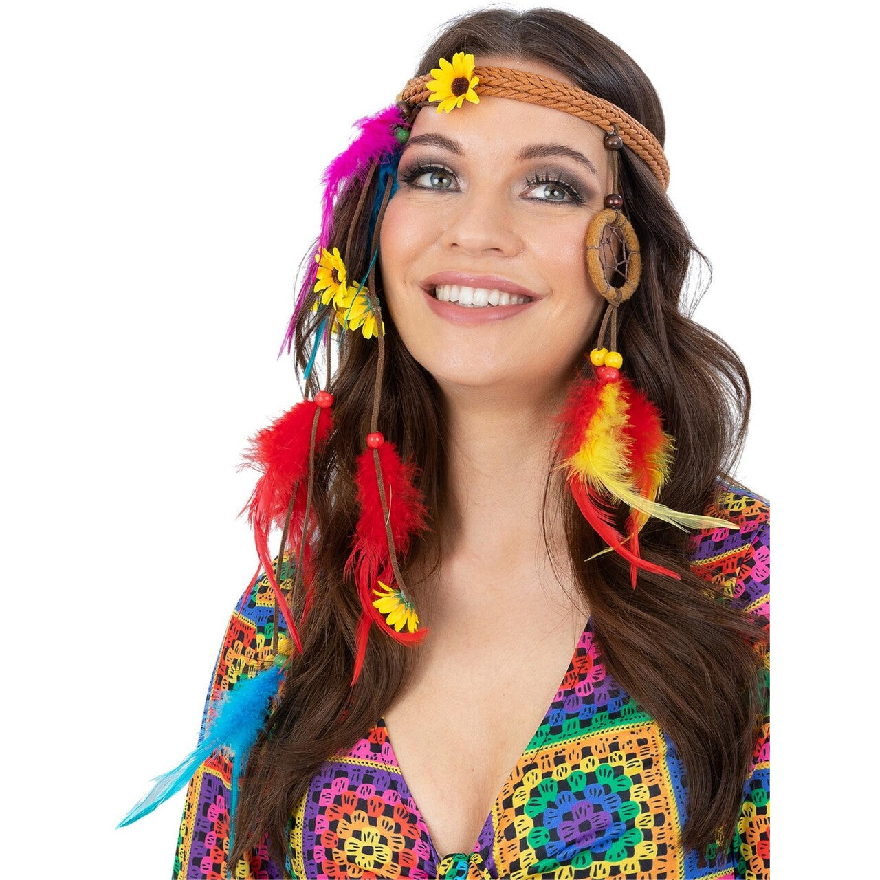 Op deze afbeelding zie je een Accessoires, van het merk Smiffy's. Hoofdversiering Dream Catcher