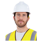 Op deze afbeelding zie je een Accessoires, van het merk Smiffy's. Bouwvakkershelm Wit