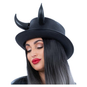 Op deze afbeelding zie je een Accessoires, van het merk Smiffy's. Elegante Duivelshoed