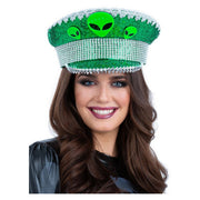 Op deze afbeelding zie je een Accessoires, van het merk Smiffy's. Kapiteinspet Spaceship Alienvanger