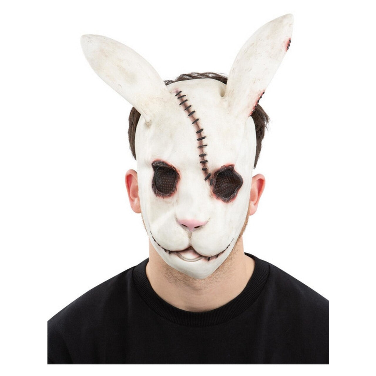 Op deze afbeelding zie je een Accessoires, van het merk Smiffy's. Horror Konijn Latex Masker