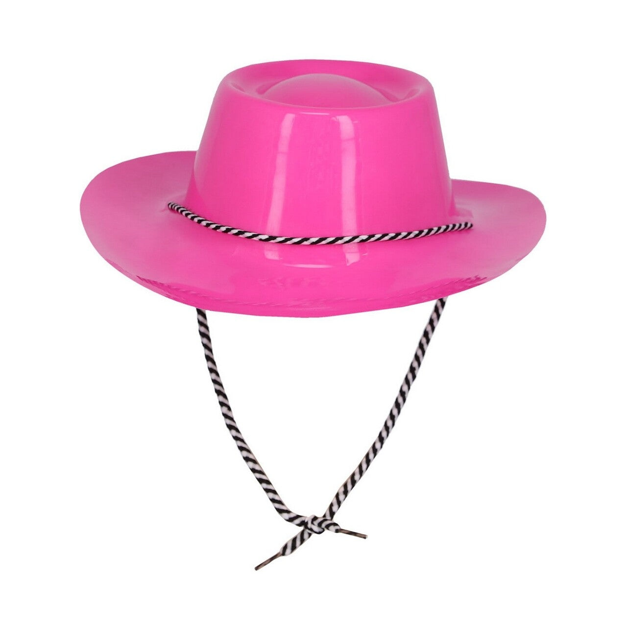 Op deze afbeelding zie je een Accessoires, van het merk Smiffy's. Roze Metallic Cowboy Hoed