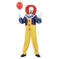 Ballon Blije Clown Man Kostuum