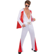 Op deze afbeelding zie je een Kostuums, van het merk Smiffy's. Elvis Viva Las Vegas Man Kostuum