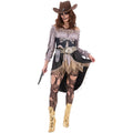 Zombie Cowgirl Caro Vrouw Kostuum