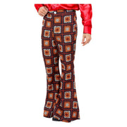 Op deze afbeelding zie je een Kostuums, van het merk Smiffy's. Vintage 60s Gehaakt Patroon Broek Man
