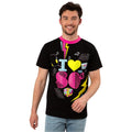 I Love The 80s Shirt Zwart