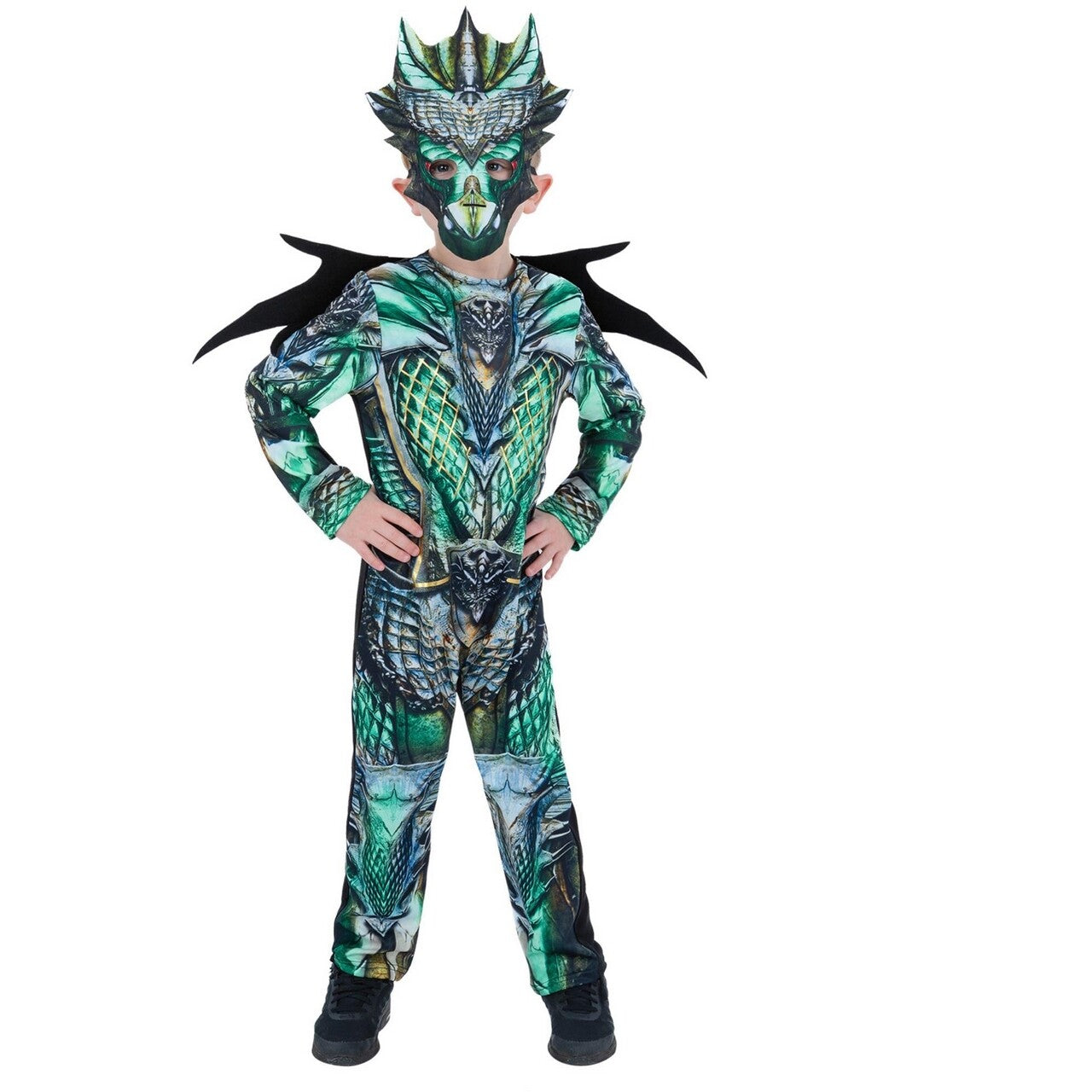 Op deze afbeelding zie je een Kostuums, van het merk Smiffy's. Dragon Heart Jongen Kostuum