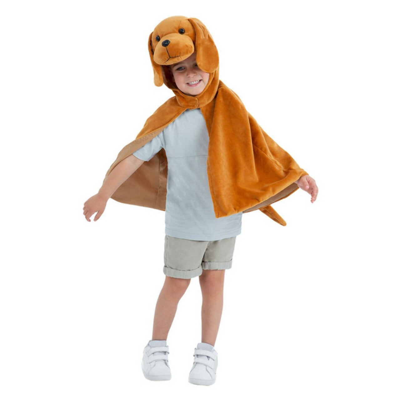 Op deze afbeelding zie je een Kostuums, van het merk Smiffy's. Liefste Puppy Cape Kind