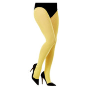 Op deze afbeelding zie je een Accessoires, van het merk Smiffy's. Zonnige Benen Panty Geel