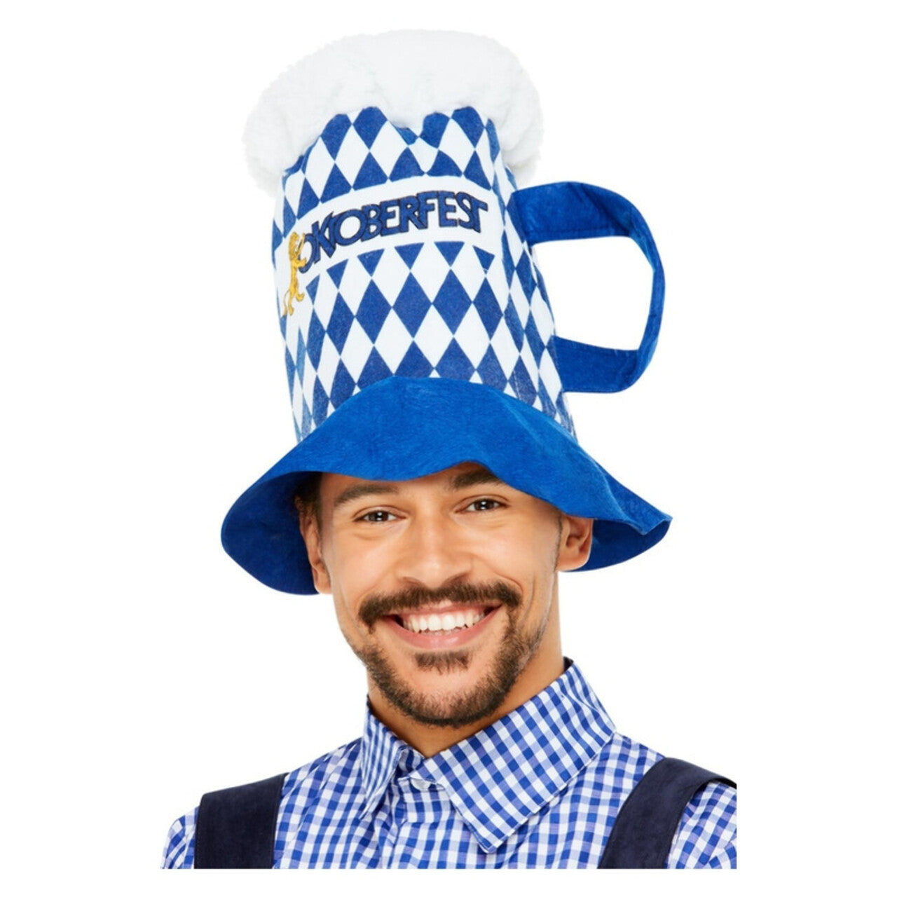 Op deze afbeelding zie je een Accessoires, van het merk Smiffy's. Maffe Beierse Oktoberfest Hoed