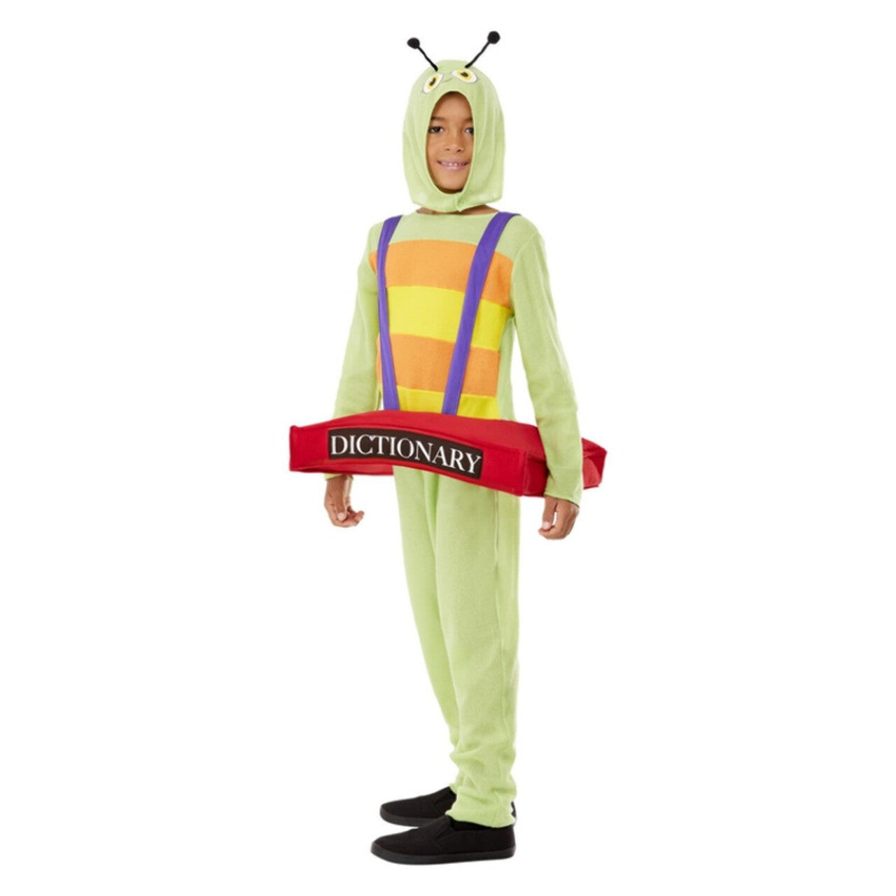 Op deze afbeelding zie je een Kostuums, van het merk Smiffy's. Boekenwurm Kostuum Kind