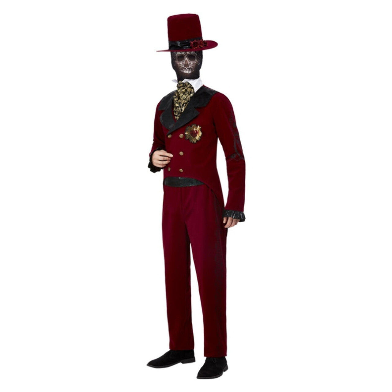 Op deze afbeelding zie je een Kostuums, van het merk Smiffy's. Keurige Horror Bruidegom Man Kostuum