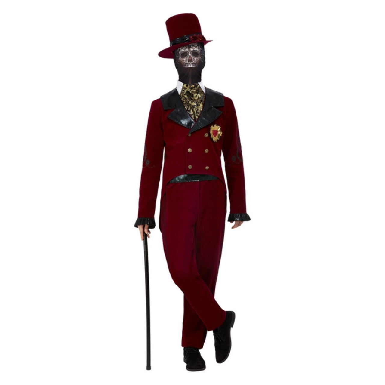 Op deze afbeelding zie je een Kostuums, van het merk Smiffy's. Keurige Horror Bruidegom Man Kostuum