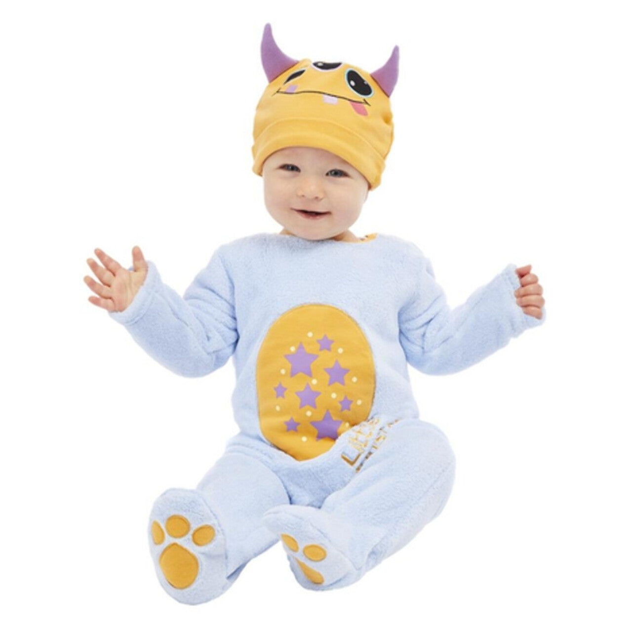 Op deze afbeelding zie je een Kostuums, van het merk Smiffy's. Baby Monstertje Kind Kostuum