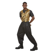 Op deze afbeelding zie je een Kostuums, van het merk Smiffy's. 80s Hammer Time Rapper Man Kostuum