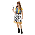 Tekenfilmachtige Cowgirl Vrouw Kostuum