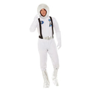 Op deze afbeelding zie je een Kostuums, van het merk Smiffy's. Witte Astronaut Man Kostuum