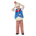 Van De Muur Afgevallen Humpty Dumpty Ei Kind Kostuum