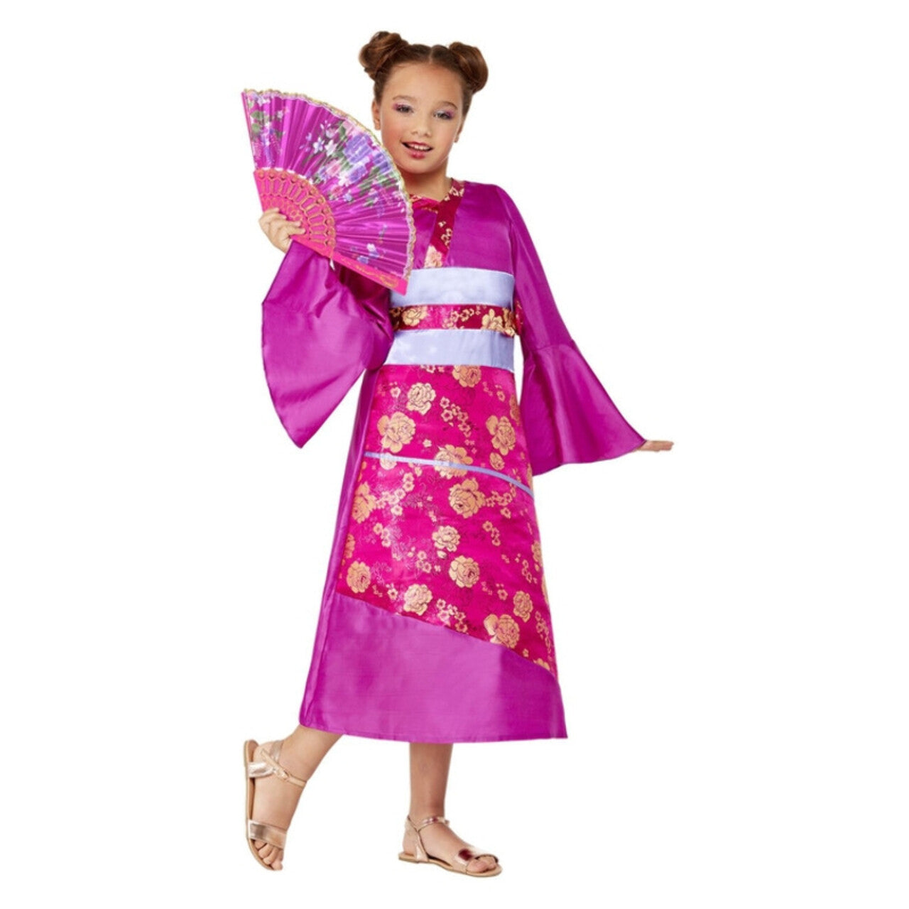Op deze afbeelding zie je een Kostuums, van het merk Smiffy's. Geisha Meisjes Jurk