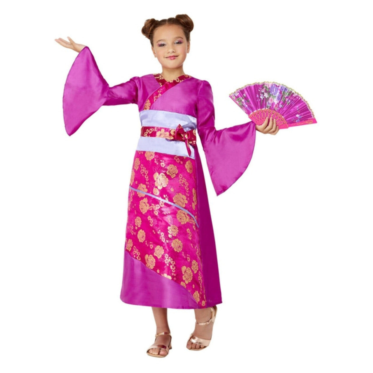 Op deze afbeelding zie je een Kostuums, van het merk Smiffy's. Geisha Meisjes Jurk
