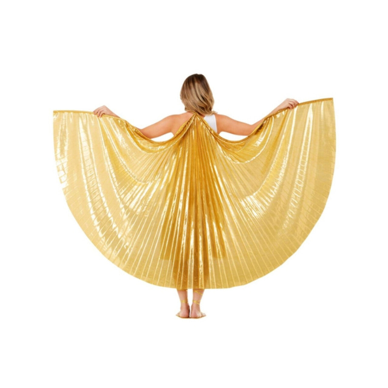 Op deze afbeelding zie je een Accessoires, van het merk Smiffy's. Luxe Griekse Gouden Cape