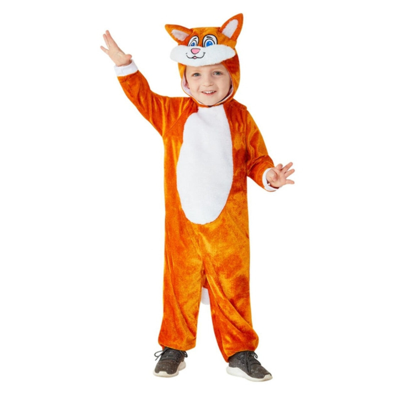 Op deze afbeelding zie je een Kostuums, van het merk Smiffy's. Swieber De Sluwe Vos Kind Kind Kostuum