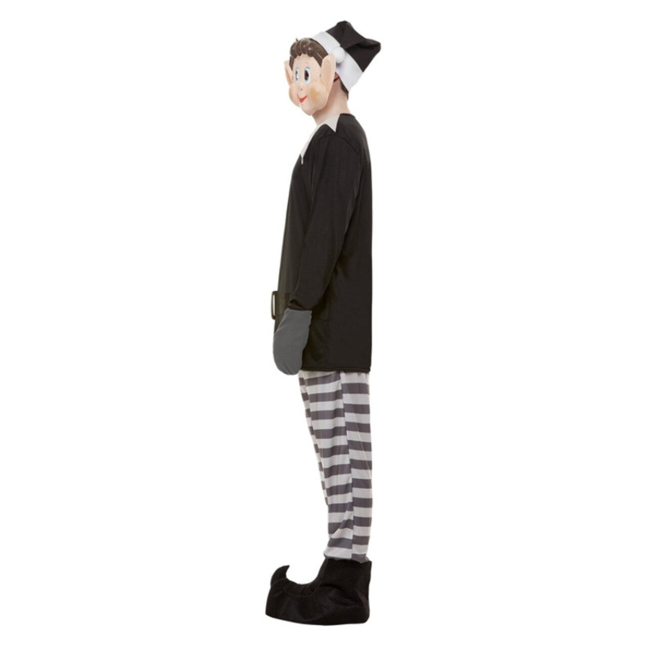 Op deze afbeelding zie je een Kostuums, van het merk Smiffy's. Baldadige Kerst Elf Man Kostuum