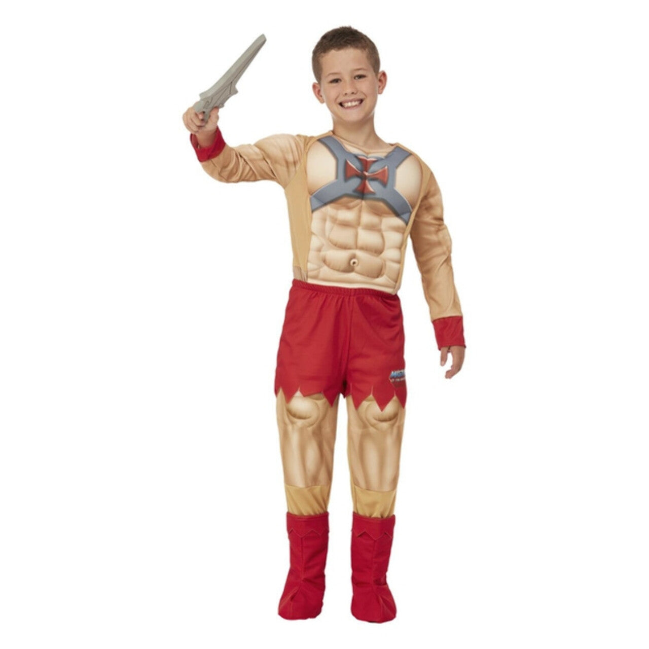 Op deze afbeelding zie je een Kostuums, van het merk Smiffy's. He-Man De Sterkste Jongen Van Het Universum Kostuum