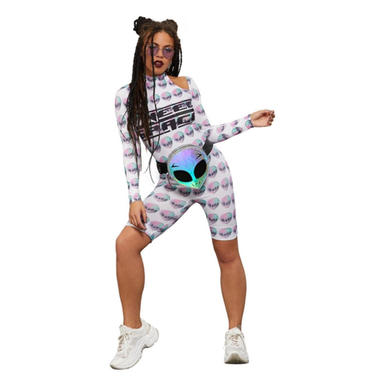 Op deze afbeelding zie je een Kostuums, van het merk Smiffy's. Nodig Ruimte Nodig Vrouw Kostuum