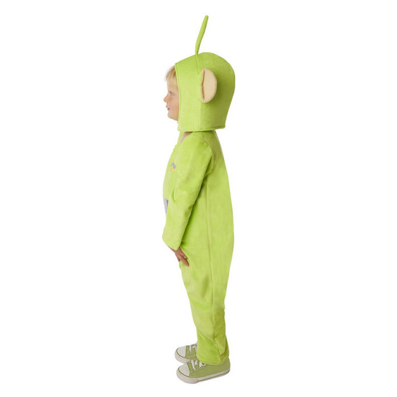 Op deze afbeelding zie je een Kostuums, van het merk Smiffy's. Teletubbies™ Dipsy Groen Kind Kostuum